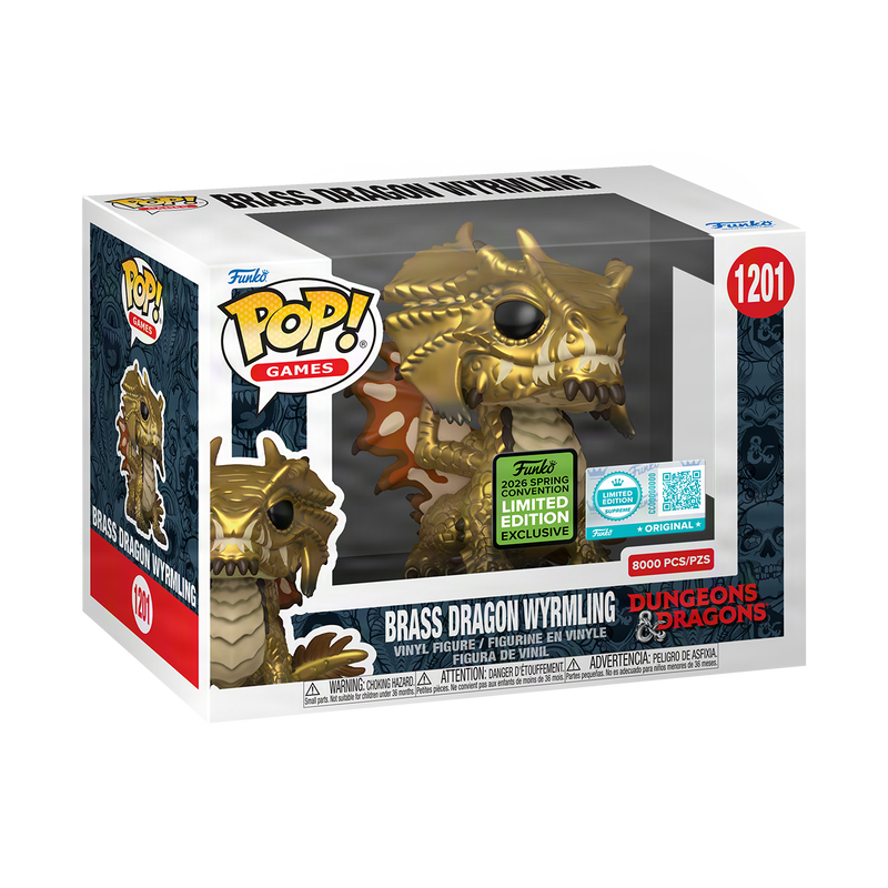 Funko Pop! Dungeon & Dragons: Brass Dragon Wyrmling - Limited Edition 8000pcs