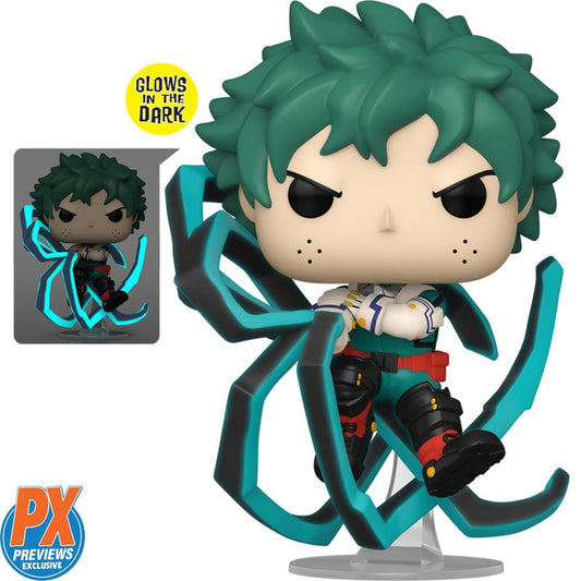 Funko Pop! My Hero Academia: Izuku Midoriya Blackwhip (GITD) (PX Previews)