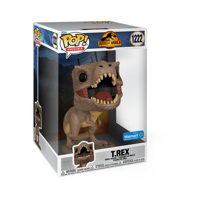 Funko Pop! Movies: Jurassic World Jumbo 10 Inch T. Rex - Walmart Exclusive