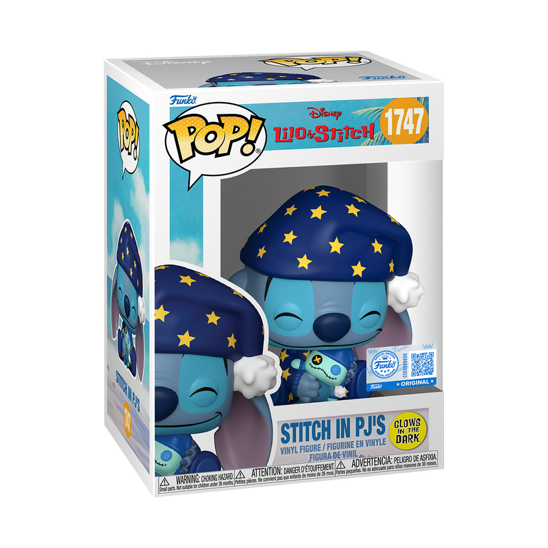 Funko Pop! Lilo & Stitch: Stitch In PJs (GITD)