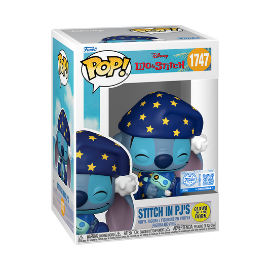 Funko Pop! Lilo & Stitch: Stitch In PJs (GITD)