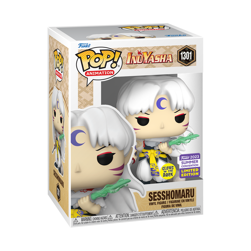 Funko Pop! InuYasha: Sesshomaru (GITD) (2023 Summer Convention Exclusive)