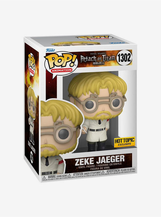 Funko Pop! Attack on Titan: Zeke Yeager (Hot Topic)