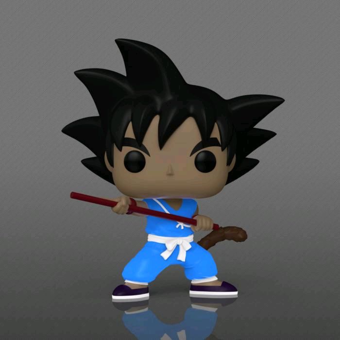 Dragon Ball Z- Goku with Nyoibo Glow-in-the-Dark Pop! Vinyl Figure