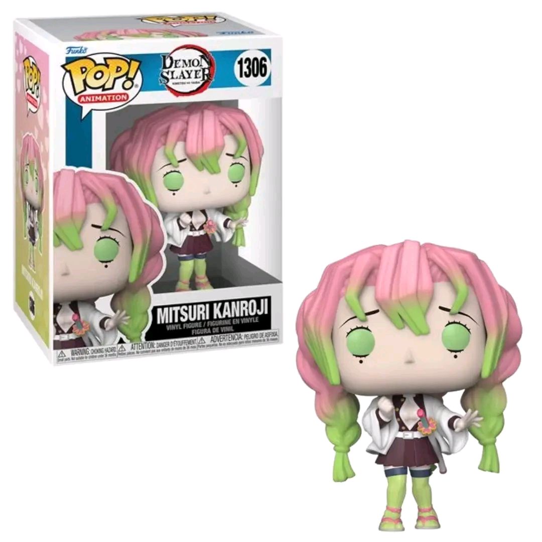 Funko Pop! Demon Slayer: Tanjiro with Noodles #1304 – Kanao Tsuyuri #1305 – Mitsuri Kanroji #1306 – Rui #1307 – Kyojuro Rengoku #1308