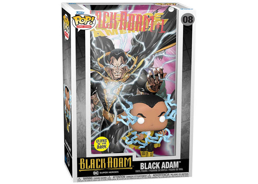Funko Pop! Comic Cover Figure: DC Heroes Black Adam (GITD)