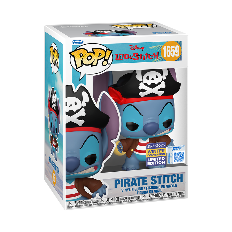 Funko Pop! Lilo & Stitch - Pirate Stitch (2025 Winter Convention)