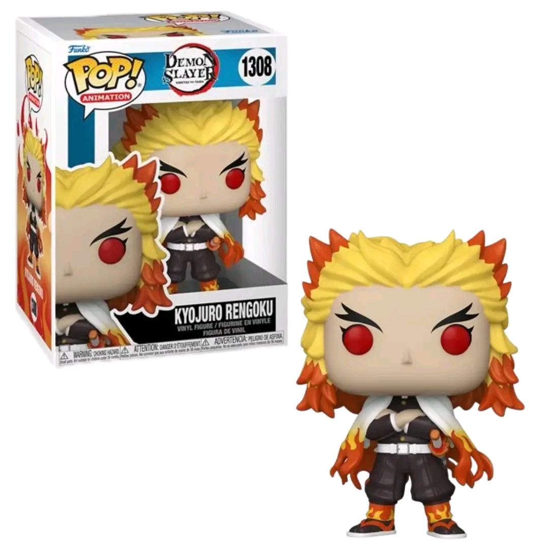 Funko Pop! Demon Slayer: Tanjiro with Noodles #1304 – Kanao Tsuyuri #1305 – Mitsuri Kanroji #1306 – Rui #1307 – Kyojuro Rengoku #1308
