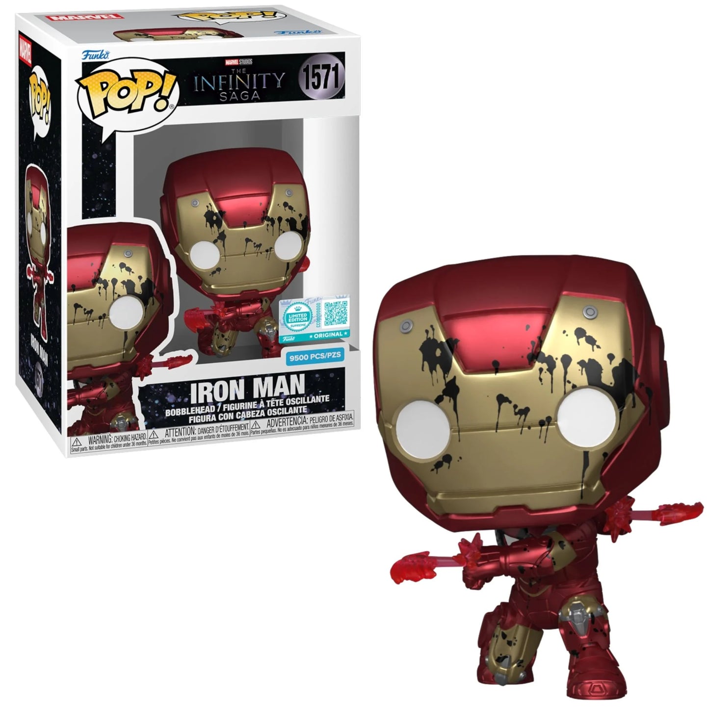The Infinity Saga - Iron Man (Red Laser) Pop! Vinyl Figure Limited Edition 9500pcs