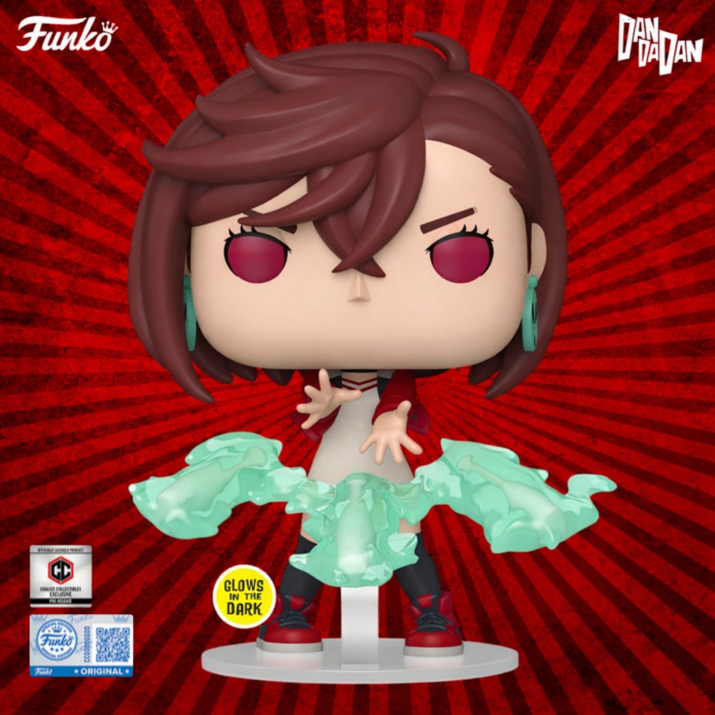 Dan Da Dan: Momo (GITD) Funko Pop! Vinyl Figure - Chalice Collectibles (Pre-Release)