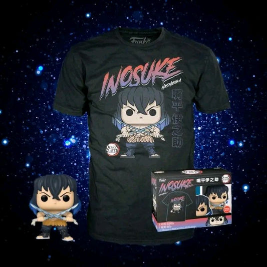 Funko Pop! Tees: Demon Slayer - Inosuke (GameStop Exclusive)