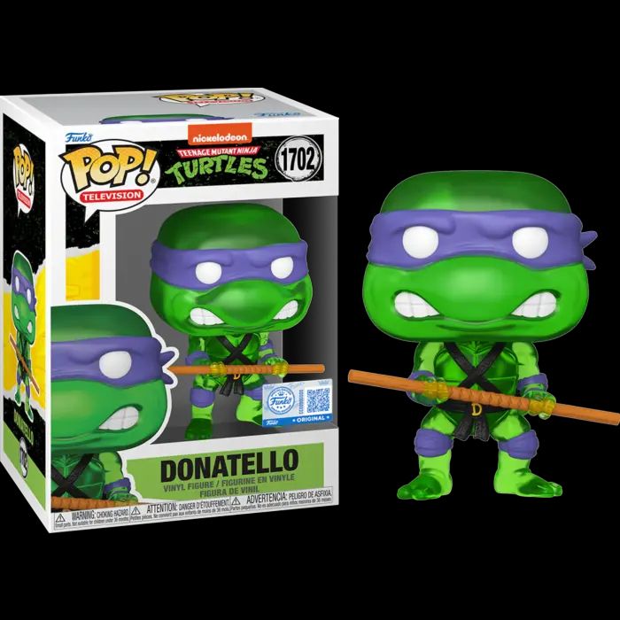 Funko Pop! Teenage Mutant Ninja Turtles - The Four Brothers (Translucent Green) Pop! Vinyl Figure