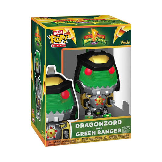Funko Bitty Bot Dragonzord With Green Ranger