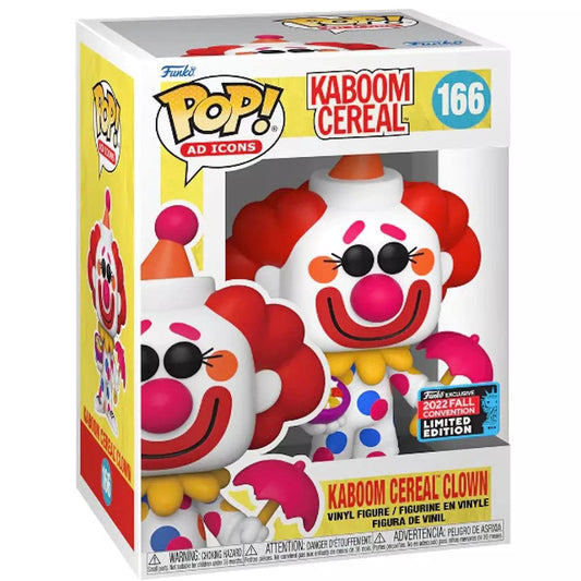 Funko Pop! Ad Icons: Kaboom Cereal Clown #166 (2022 Fall Convention Exclusive)