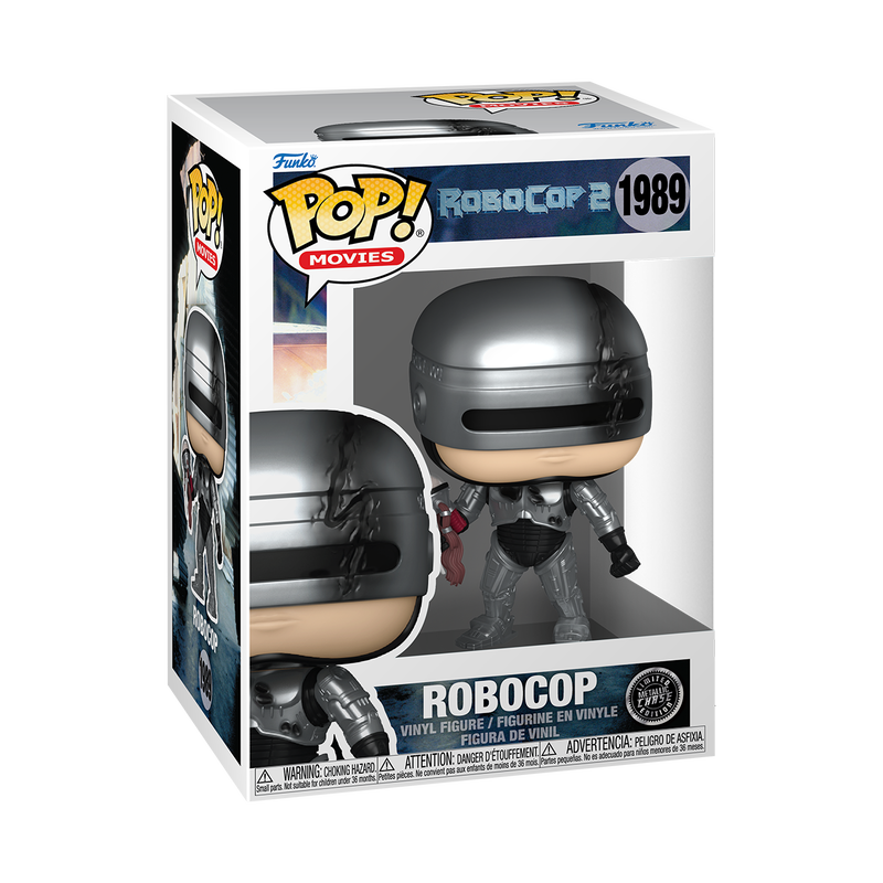 Funko Pop! Robocop 2: Robocop Metallic #1989