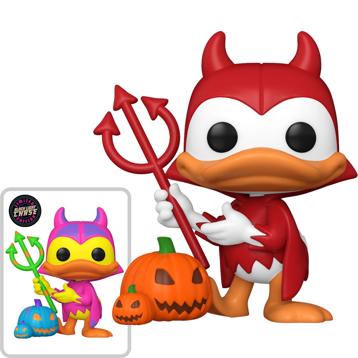 Mickey and Friends Devil Donald with Pumpkin Funko Pop! Vinyl Figure #1446 - Specialty Series