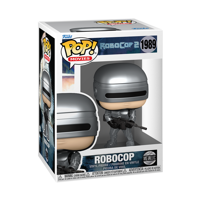 Funko Pop! Robocop 2: Robocop Metallic #1989
