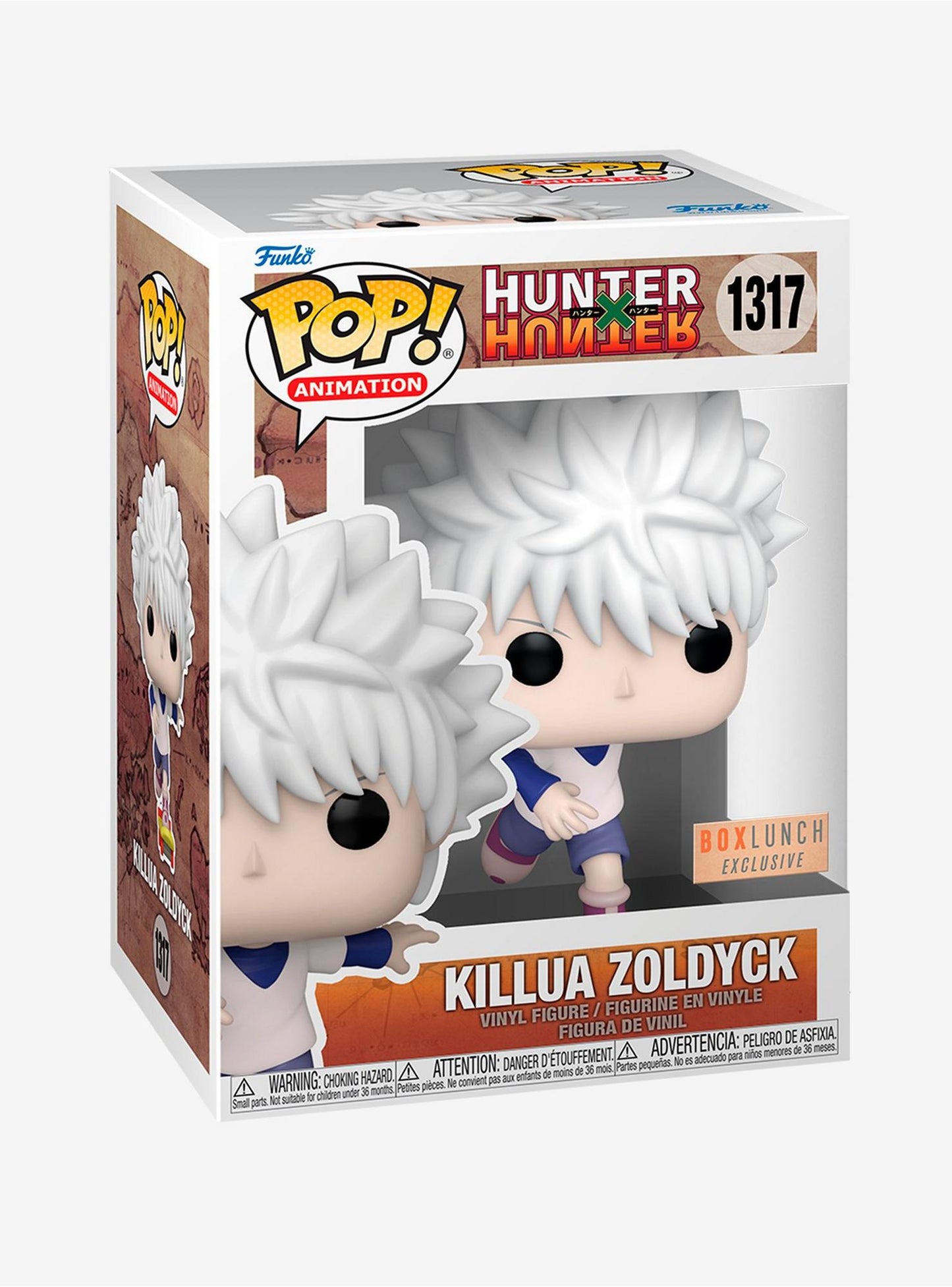Funko Pop! Hunter x Hunter: Killua Zoldyck on Skateboard (BoxLunch Exclusive)