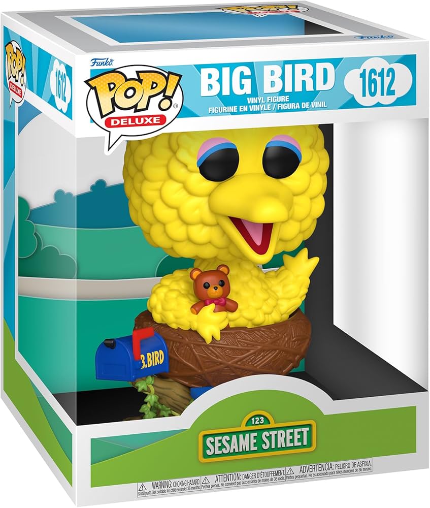 Funko Pop! Sesame Street - Abby - Elmo - Cookie Monster - 6 inch Big Bird Vinyl Figure