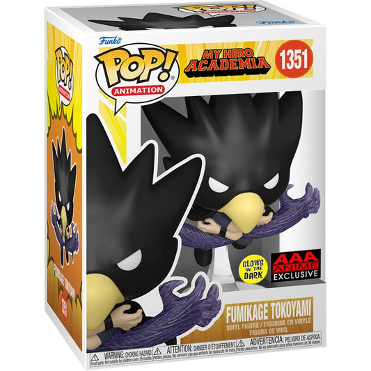 Funko Pop! My Hero Academia: Fumikage Tokoyami Fallen Angel (GITD)  (AAA Anime)