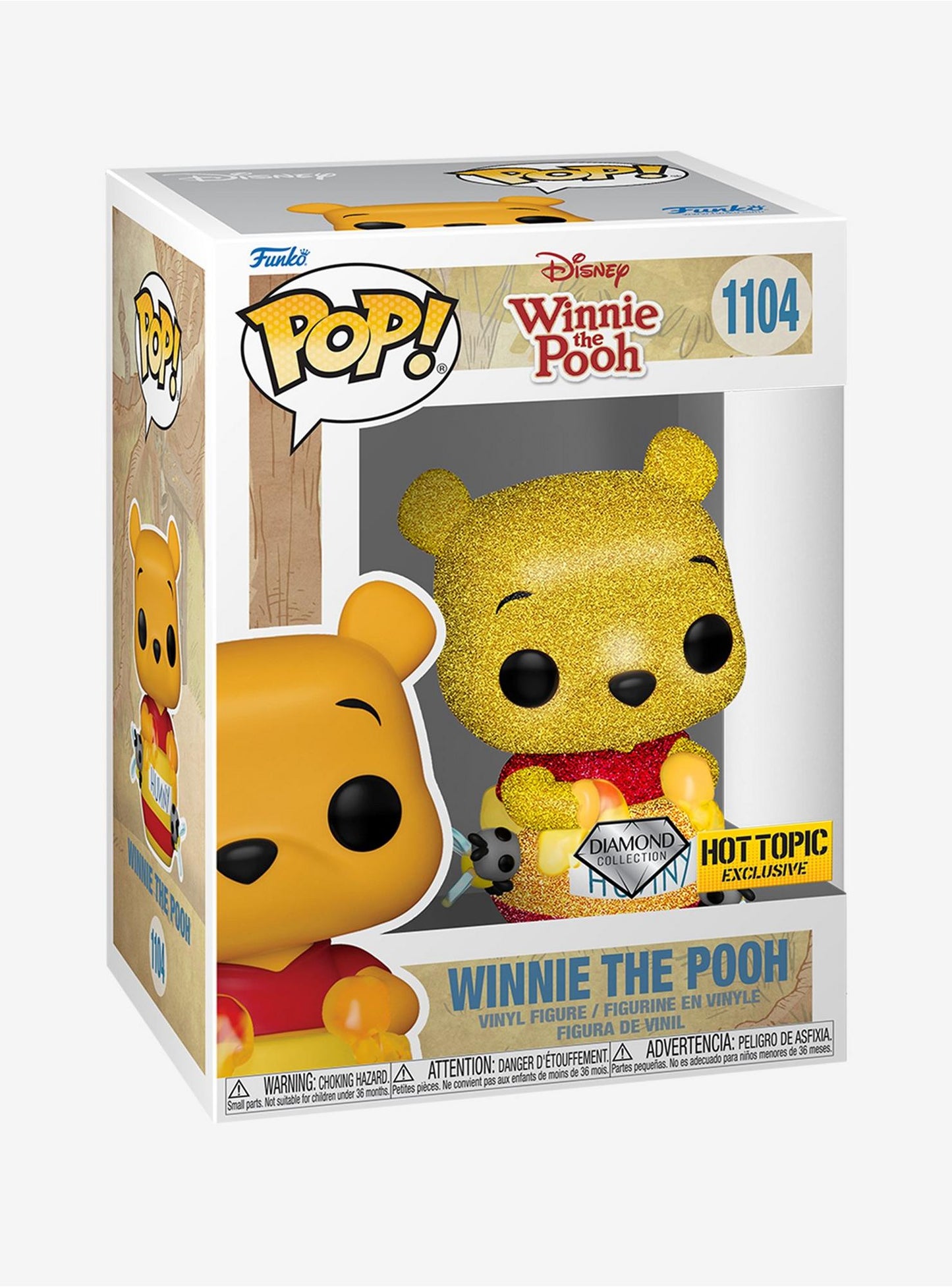 Funko Pop! Winnie the Pooh (Diamond) - Hot Topic Exclusive