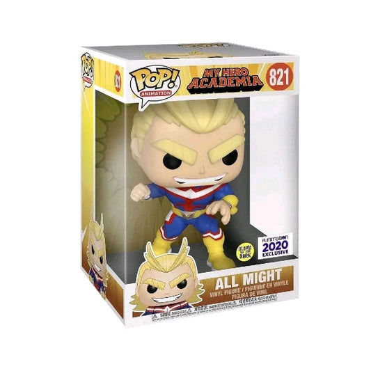 Funko Pop! My Hero Academia: 10 Inch All Might (GITD) - 2020 Funimation Exclusive
