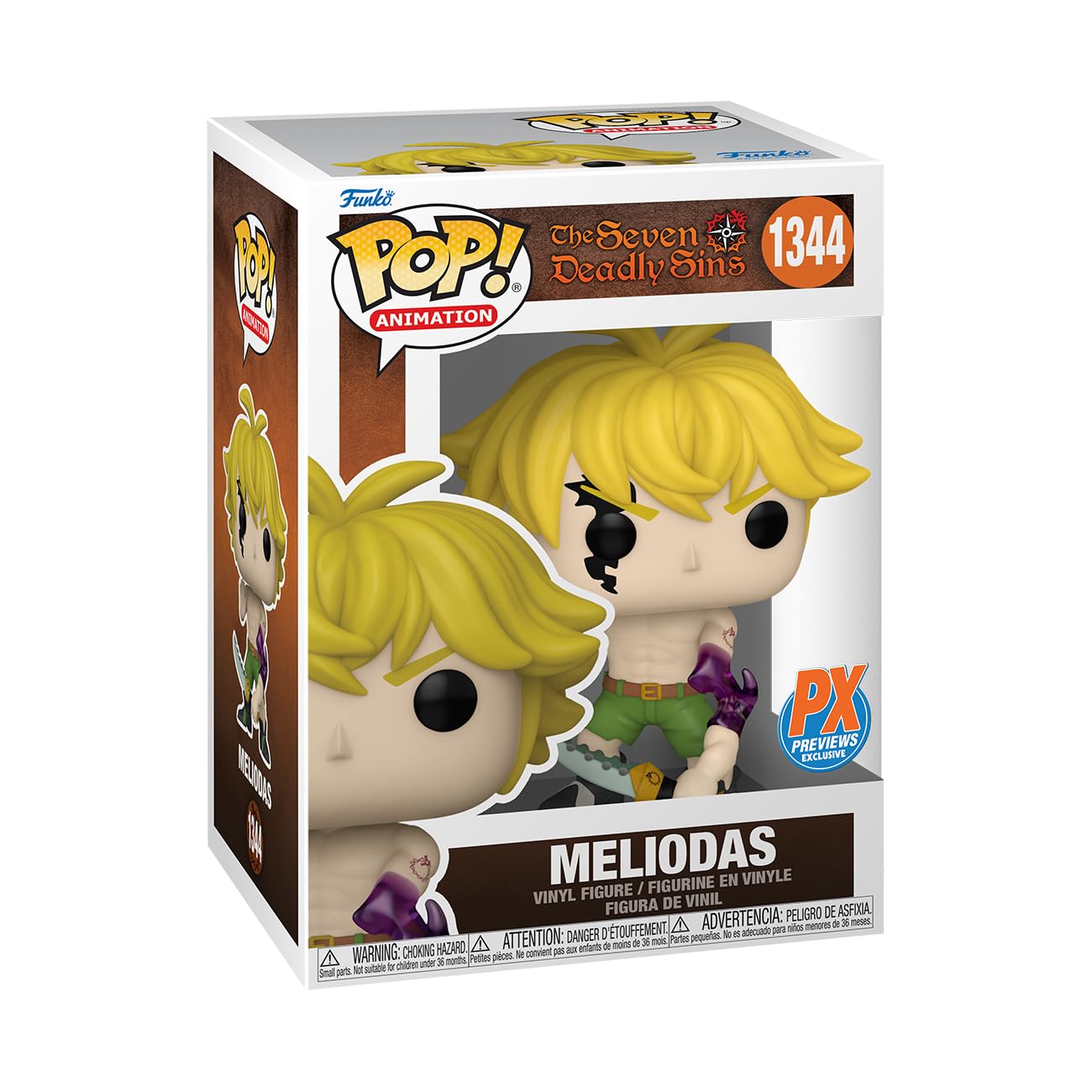 Seven Deadly Sins: Meliodas (Demon Mode) Funko Pop! Vinyl Figure - PX Exclusive