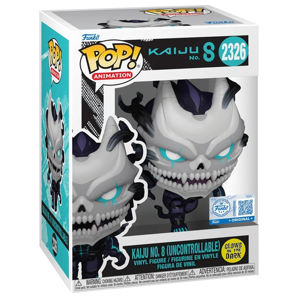 Funko Pop! Kaiju No.8: Kaiju No.8 (Uncontrollable) (GITD)