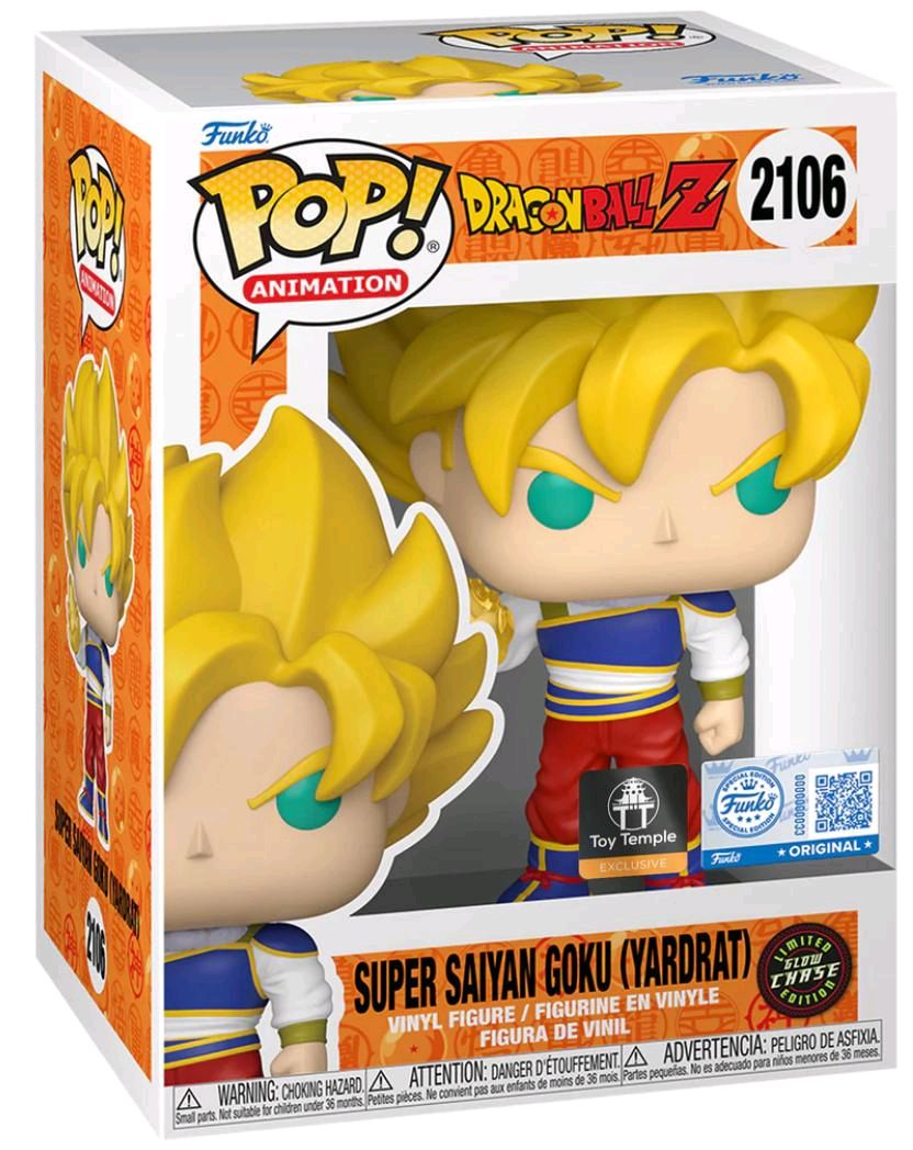 Funko POP! Goku (Yardrat) DragonBall Z #2106 [Toy Temple Exclusive]
