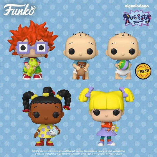 Funko Pop! Rugrats - Angelica Pickles - Chuckie Finster - Susie Carmichael - Tommy Pickles