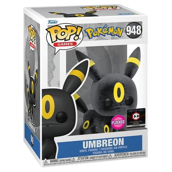 Funko Pop! Pokemon: Umbreon (Flocked) (Chalice Collectibles)
