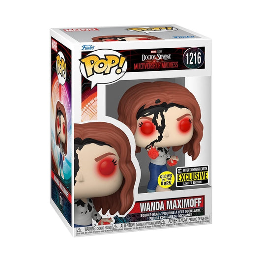 Funko Pop! Wanda Maximoff (Earth-838) (GITD) - Entertainment Earth Exclusive