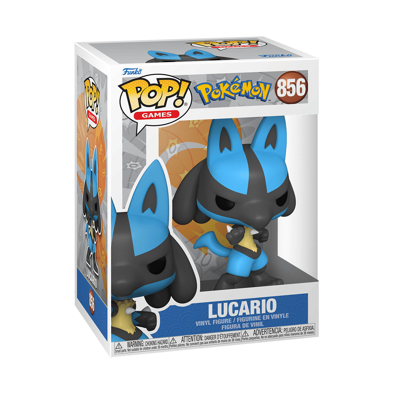 Funko Pop! Pokemon Wave 9: Alakazam #855 - Lucario #856 - Sylveon #857
