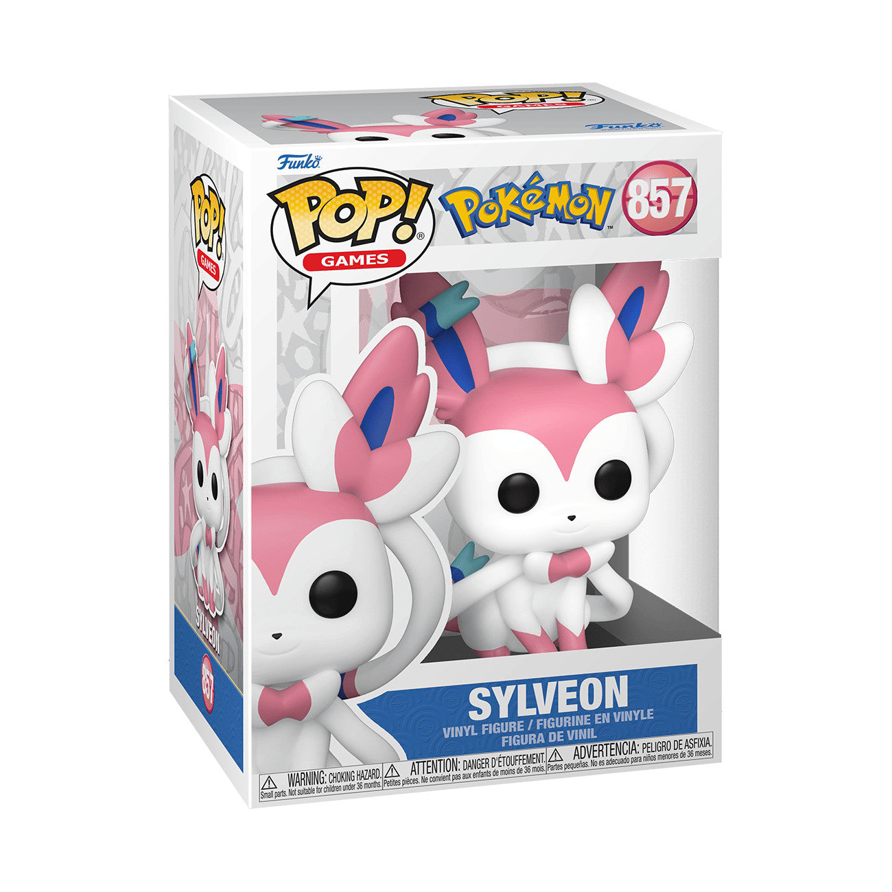 Funko Pop! Pokemon Wave 9: Alakazam #855 - Lucario #856 - Sylveon #857