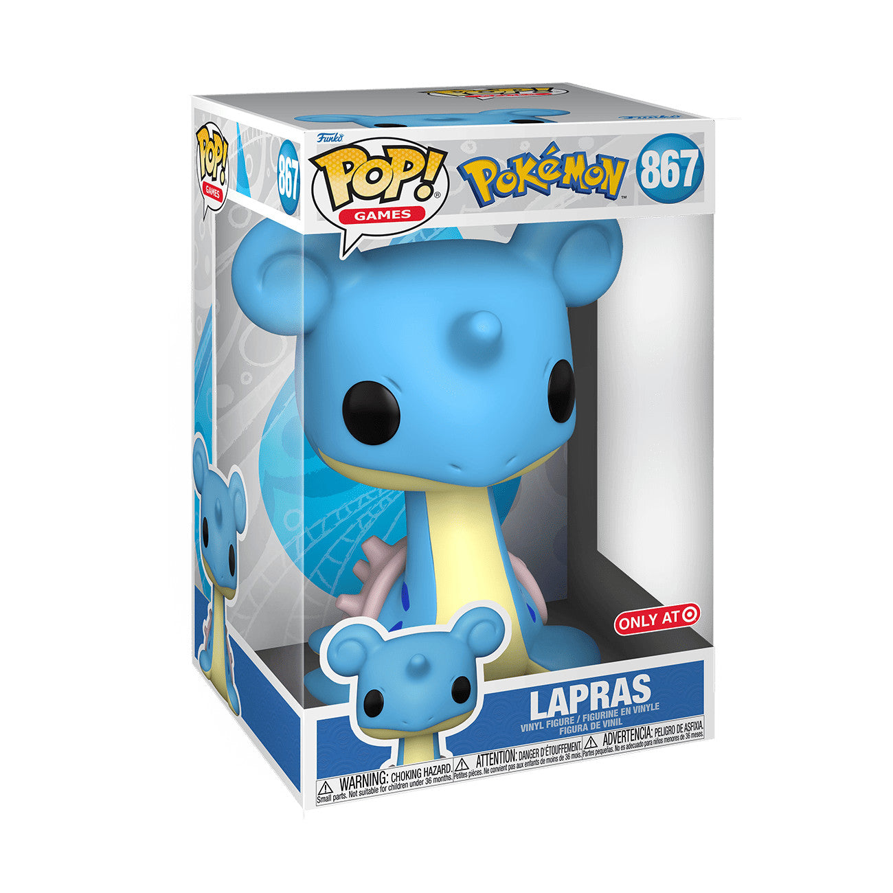 Funko Pop! 10 Inch Pokemon: Lapras (Target Exclusive)
